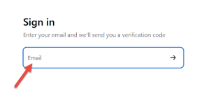 Screenshot of entering in your email to access Shopify Screenshot of entering in your email to access Shopify