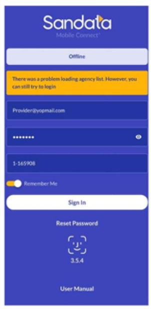 Login Screen